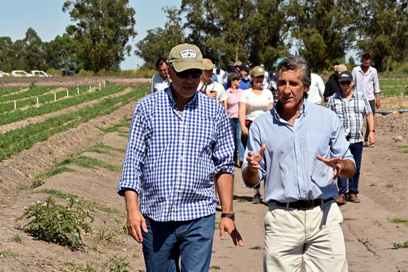 Recorrida sequía. Canelones
