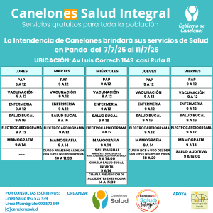 CRONOGRAMA DE SALUD PANDO